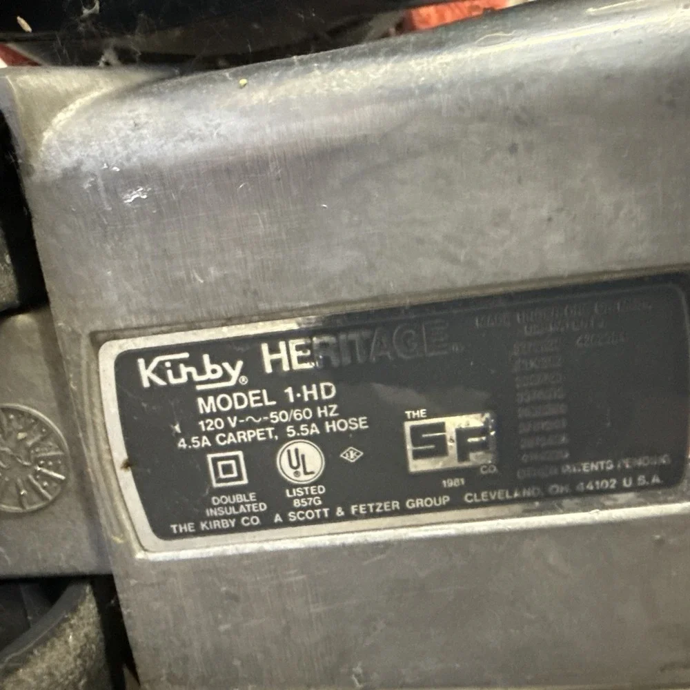 Kirby Vacuum Heritage 1-HD BEAUTIFUL~TESTED